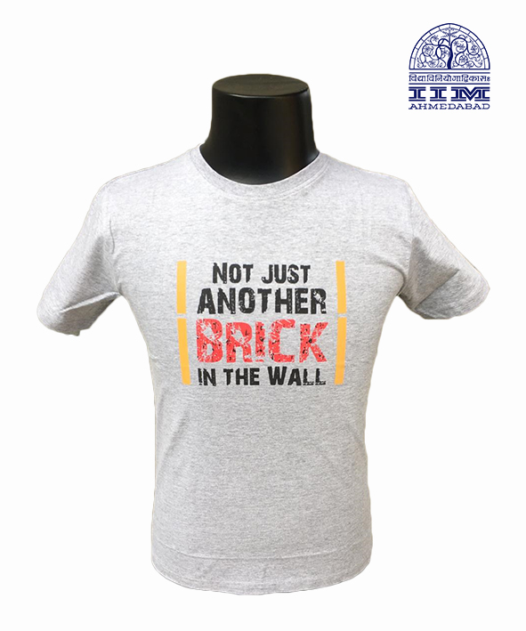 Round Neck Not Just Another Brick Grey